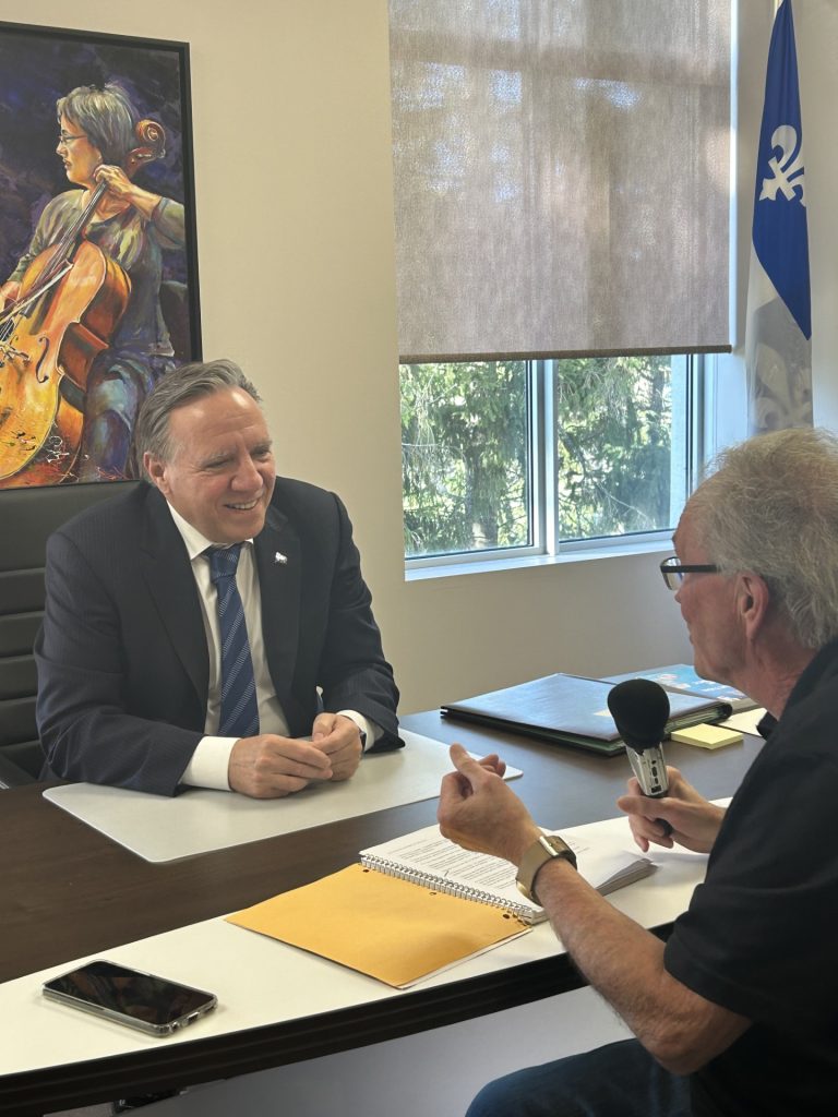 Fran&ccedil;ois Legault fier d'avoir servi le Qu&eacute;bec