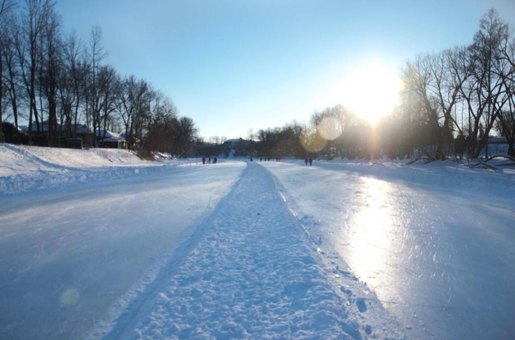 Joliette : fin de saison du patinage sur la rivi&egrave;re l&rsquo;Assomption