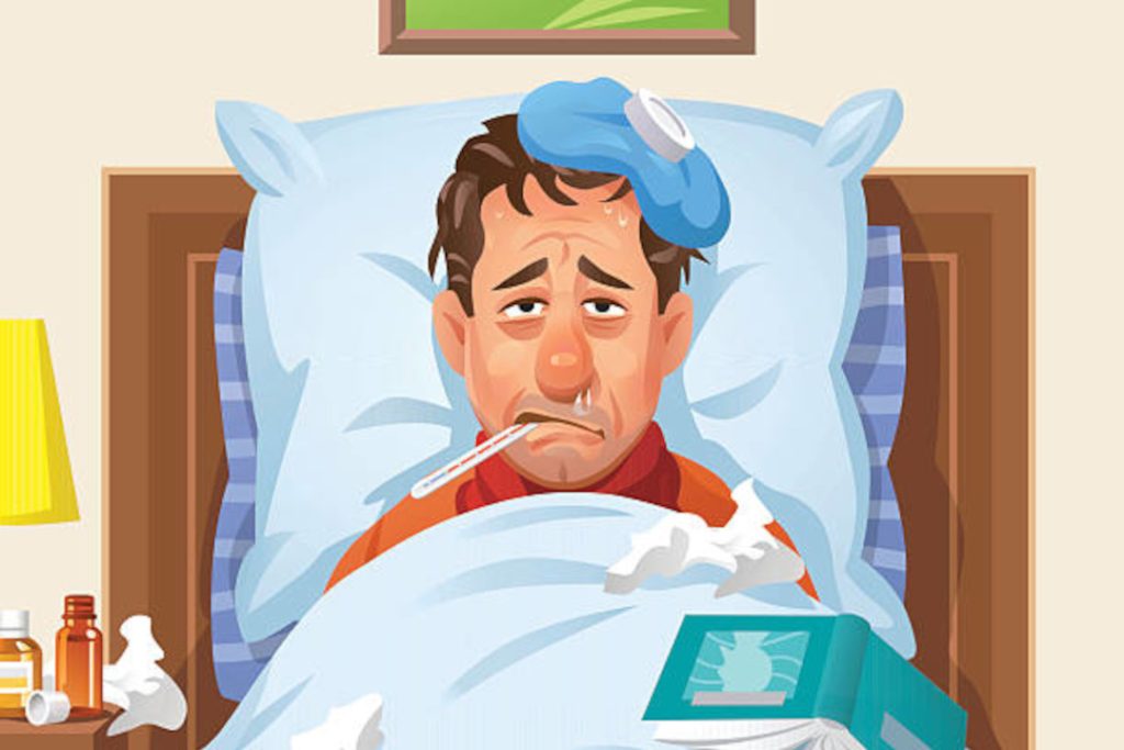 Le pic de la grippe frappera avant le jour de l'An