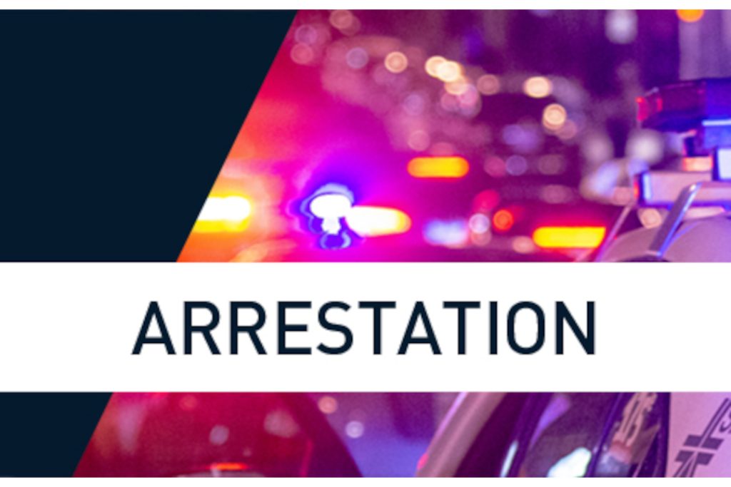Arrestation à Saint-Calixte