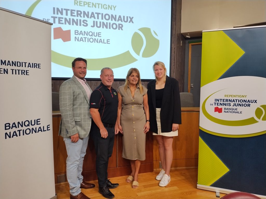 La 38e édition des Internationaux de tennis junior Banque Nationale s'en vient à Repentigny