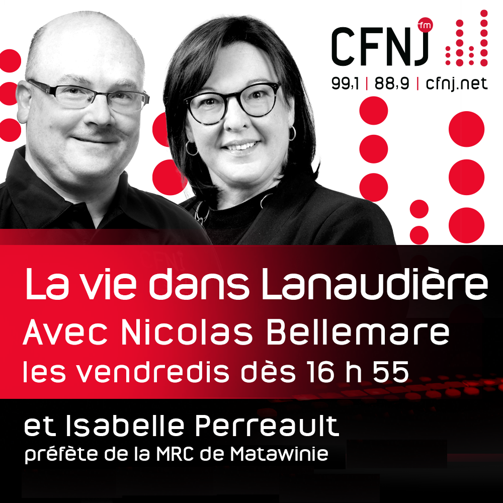 Spectacles trads au CRAPO à Saint-Félix, Grand défi Pierre Lavoie, protégeons nos lacs à Chertsey et ambiance d'Halloween au Parc de la Chute à Bull à Saint-Côme, voilà ce dont nous parle la préfète de la MRC de Matawinie, Isabelle Perreault, cette semaine. ⬇