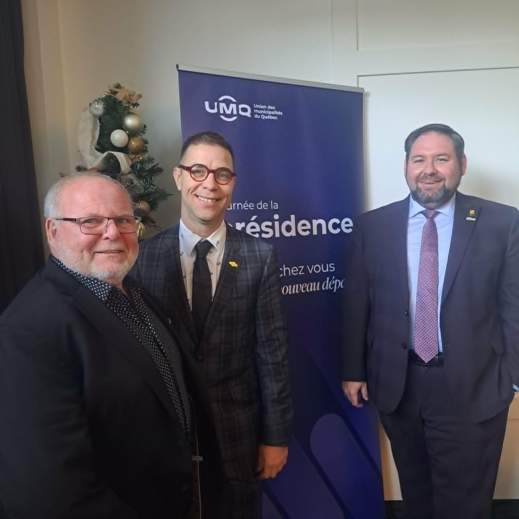 Le président de l'UMQ à Joliette