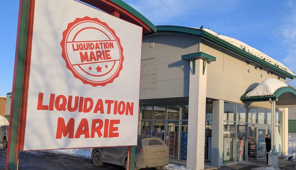 Liquidation Marie ouvre &agrave; Joliette