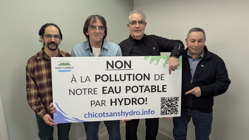 Hydro-Qu&eacute;bec: Le trac&eacute; de Saint Cuthbert met en danger la municipalit&eacute;