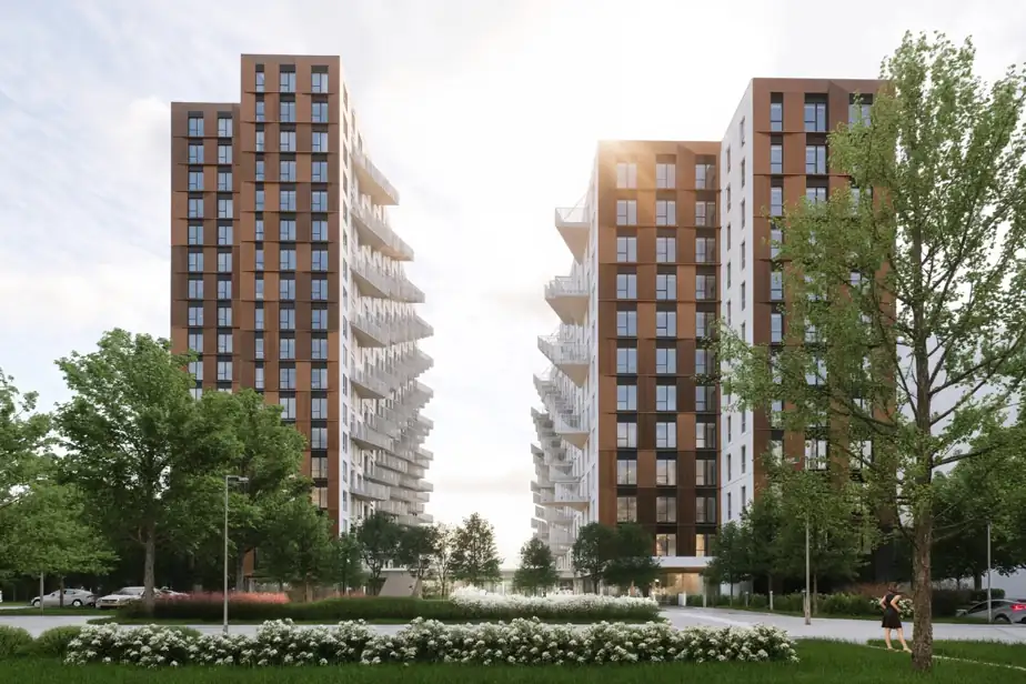 Le bois utilis&eacute; dans un nouveau complexe locatif